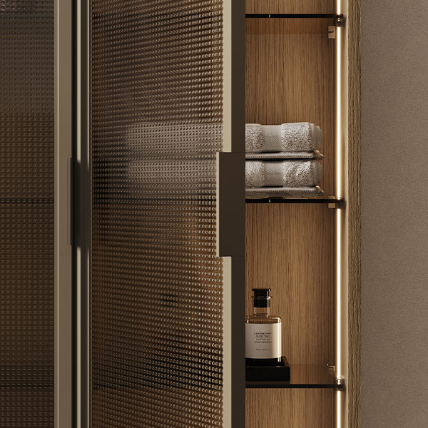 Türen aus Rauchglas