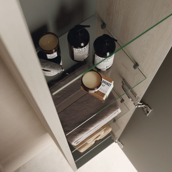 Innenkorpus in der Ausführung Anthrazit.