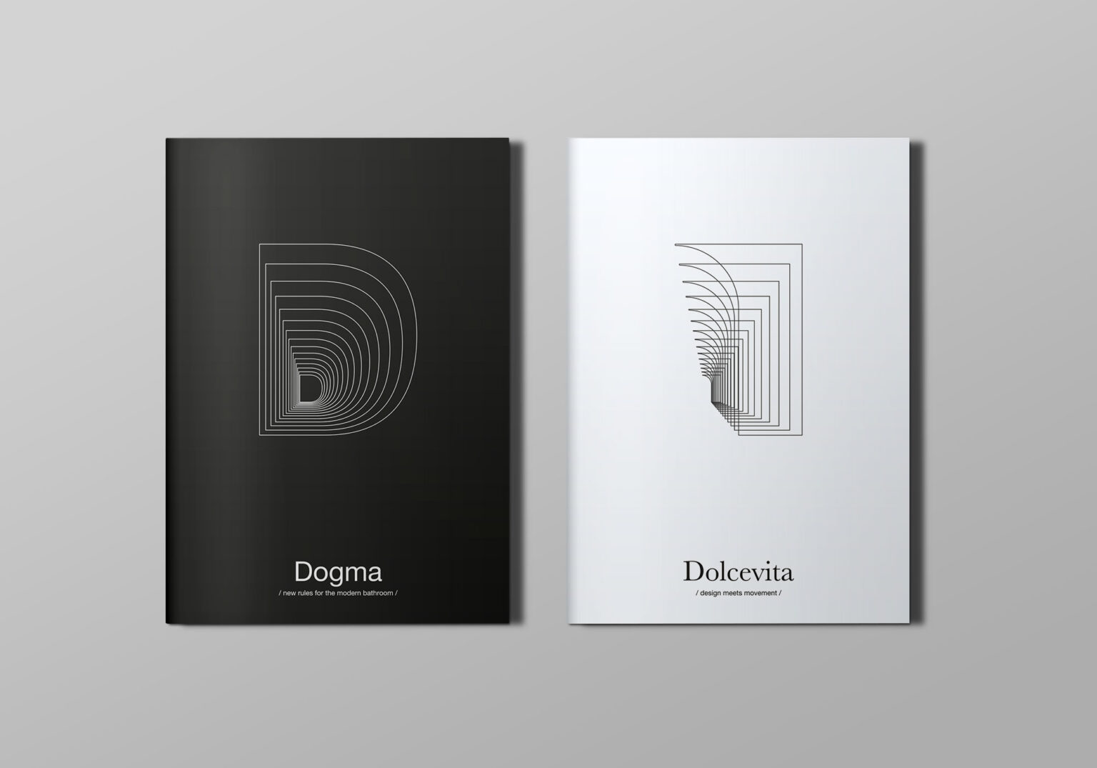 Neue Kataloge für die Kollektionen Dogma und Dolcevita
