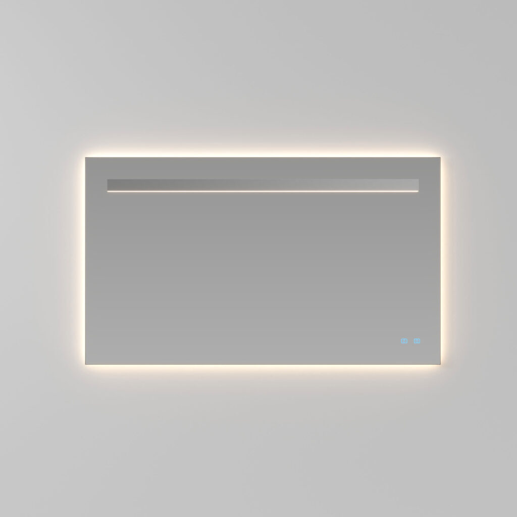 Rechteckiger Spiegel Side-Up LED-hinterleuchtet  - Ideagroup