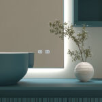 Rechteckiger Spiegel Side-Up LED-hinterleuchtet  - Ideagroup