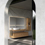 Aufsatzwaschbecken Click aus Mineralux oder Mineralsolid  - Ideagroup