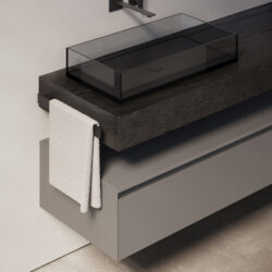 Aufsatzwaschbecken Light aus Glas  - Ideagroup
