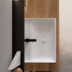 Aufsatzwaschbecken Touch aus Keramik  - Ideagroup