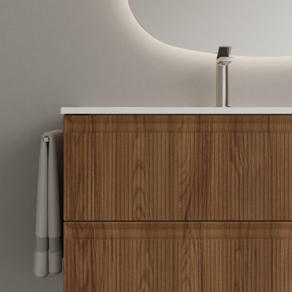 Melaminharzoberflächen in Holzoptik