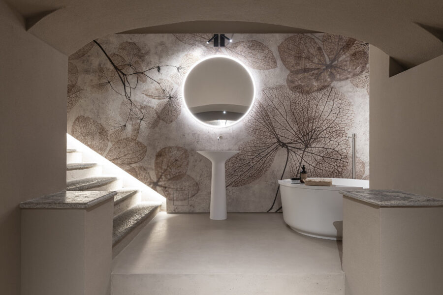 Royal, das freistehende Waschbecken von statuenhafter Schönheit