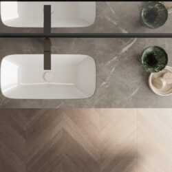 Unterbauwaschbecken Alveo-S aus Keramik  - Ideagroup