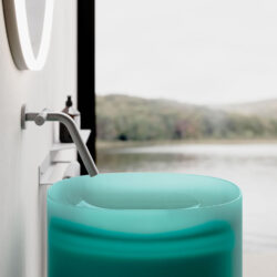 Freistehendes Waschbecken Habe aus Khromalite  - Ideagroup