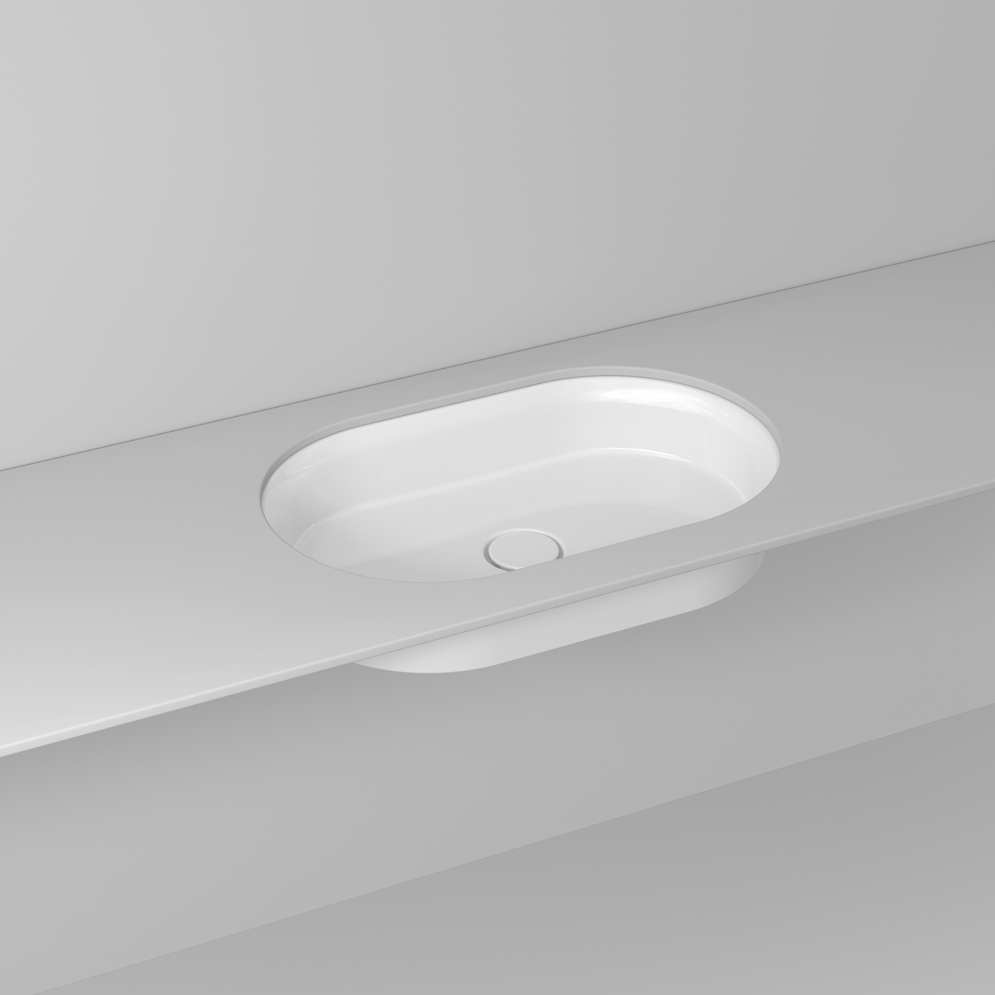 Waschbecken Berlino-S Ovale