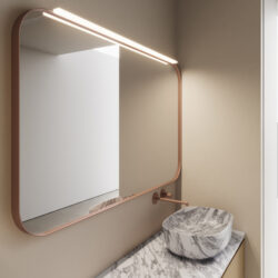 Rechteckiger Spiegel Bijou  - Ideagroup