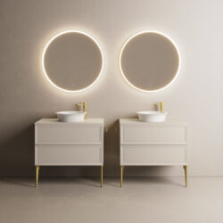 Aufsatzwaschbecken Berlino aus Keramik  - Ideagroup