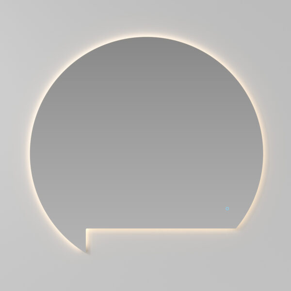 Spiegel Lunetta hinterleuchtet