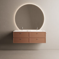 Dekorativer, hinterleuchteter Spiegel Platea  - Ideagroup