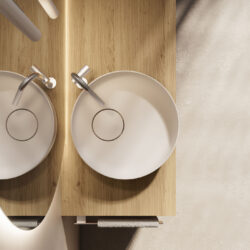 Aufsatzwaschbecken Halo aus Cristalplant  - Ideagroup